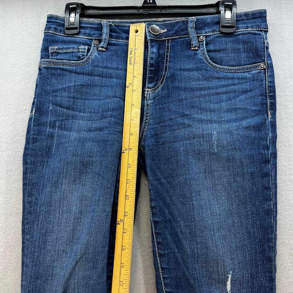 Kut From the Kloth Jeans Women's 4 Blue Toothpick Skinny Classic Casual Preppy - Picture 12 of 14